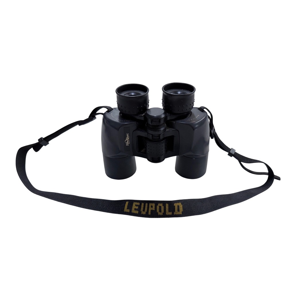 Leupold Wind River 8x42 CF 6.5 Degree Binoculars Black with Neck Strap